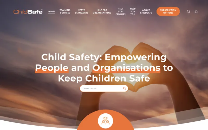 The ChildSafe Australia website